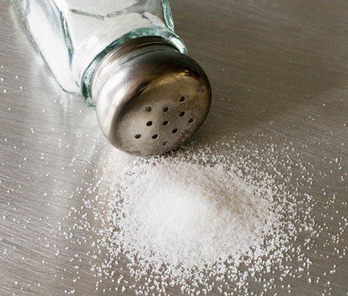 les dangers de sel sur la santé