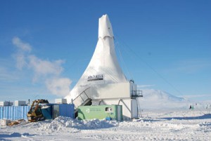 Andrill's base on the ice