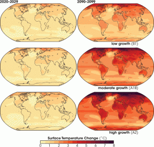 modeled_temperature_ipcc_USEPA