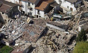 L'Aquila after the earthquake