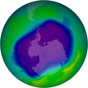 Ozone hole