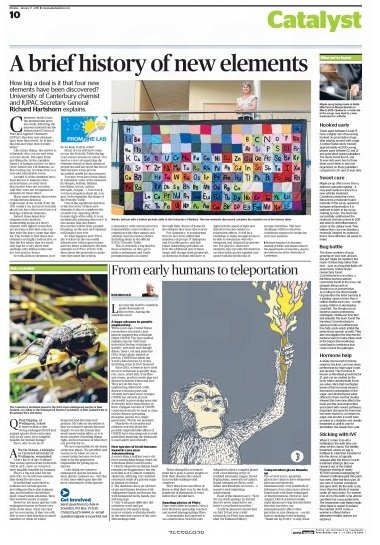 Catalyst in the Manawatu Standard
