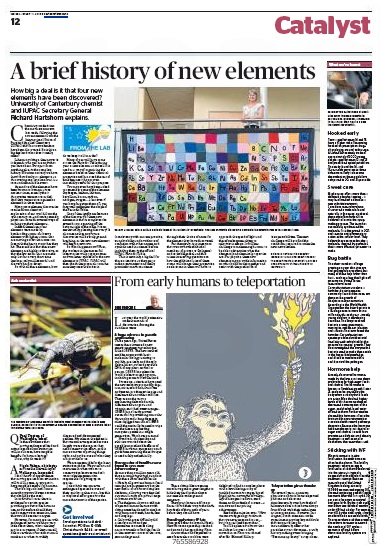 Catalyst in the Southland Times