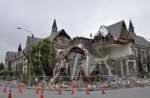Christchurch Earthquake - Cranmer Square Building Collapses