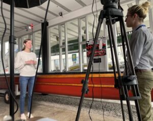 Media interview with researcher and trainer